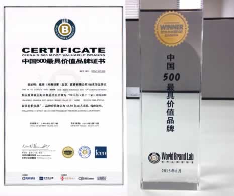 柔然壁纸7届蝉联中国500最具价值品牌”